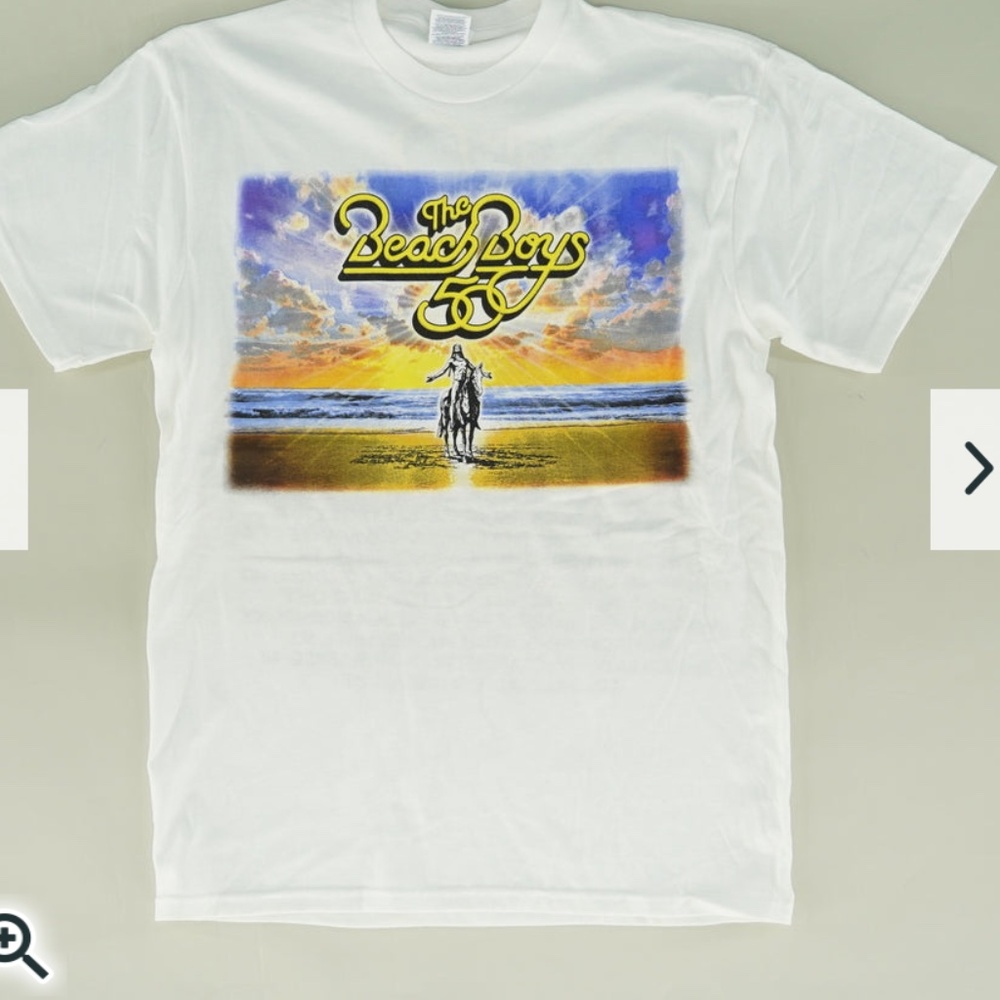 Beach Boys Co-Founder Brian Wilson 50th Anniversary Short Sleeve T-Shirt